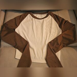 Women's size Small long sleeve Crop top